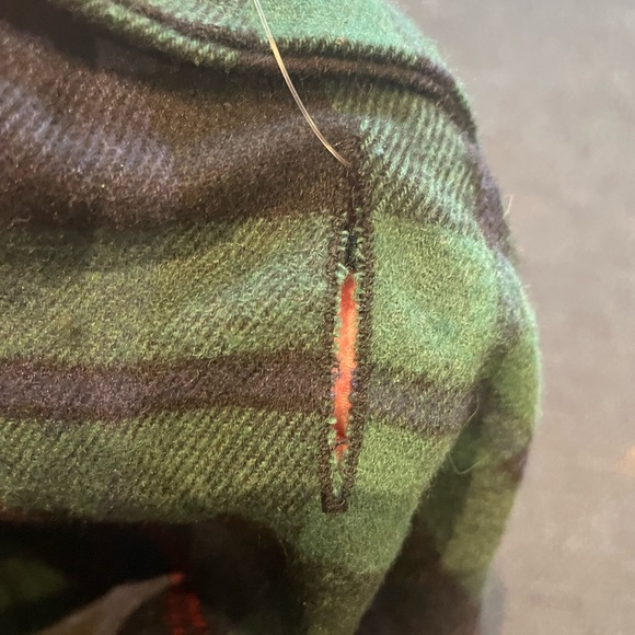 Dog Flannel Shirt for Pets Green Plaid Brand New Size L - Picture 6 of 8